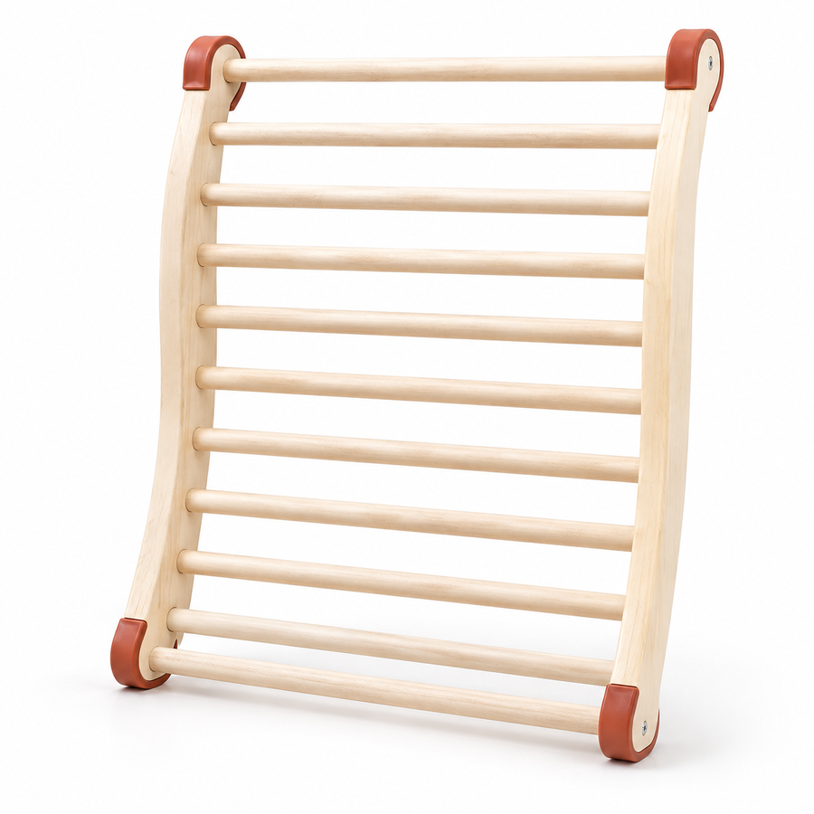 NORDMERE™ Ergonomic Wooden Sauna Backrest